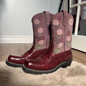 Ariat Doll Baby Floral Western Boots